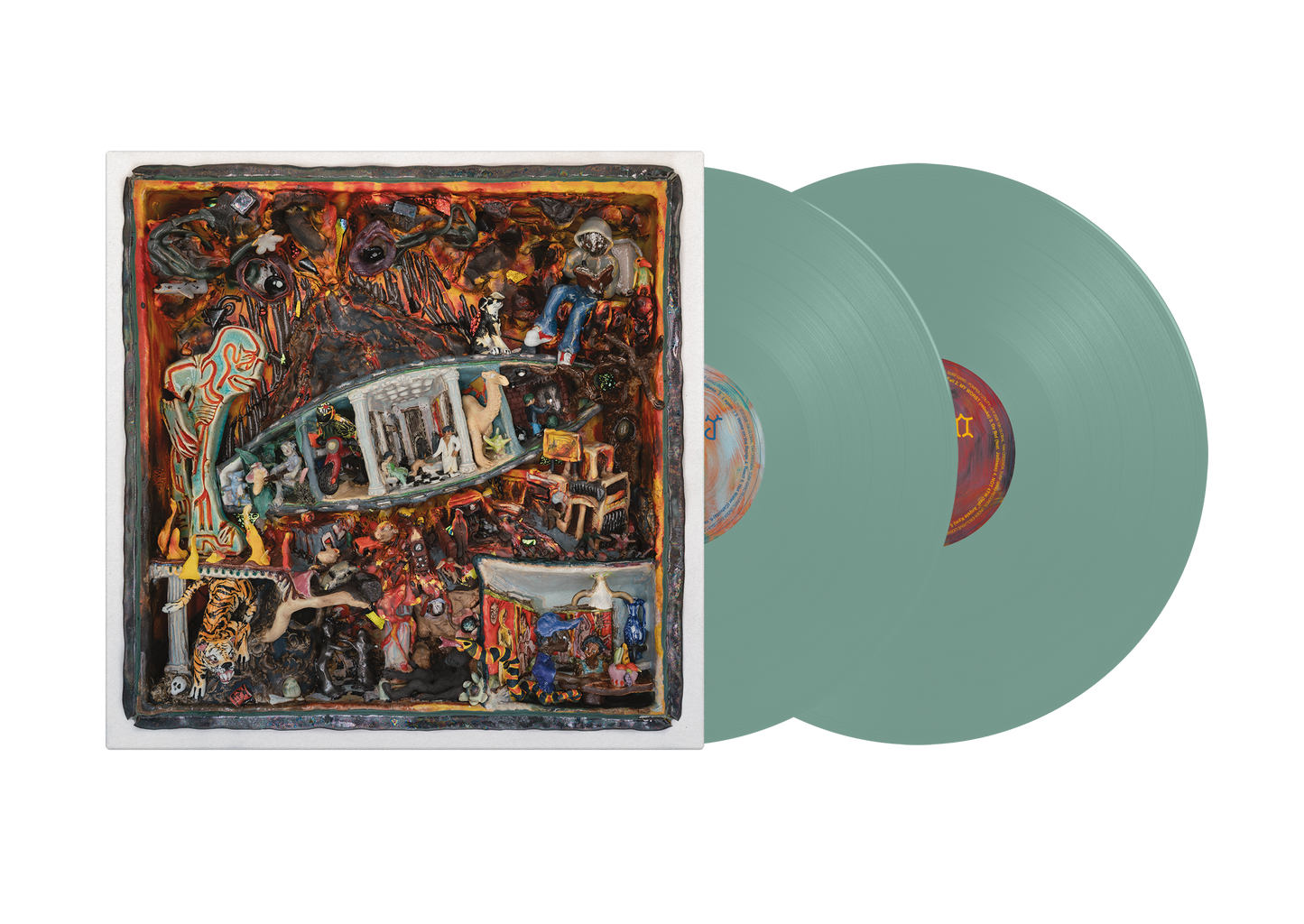 Surf Gang, MIKE & Earl Sweatshirt - POMPEII // UTILITY (Gumby Green Vinyl)