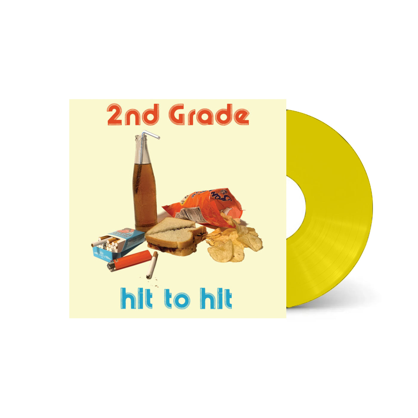 2nd Grade - hit to hit (Easter Yellow Vinyl)