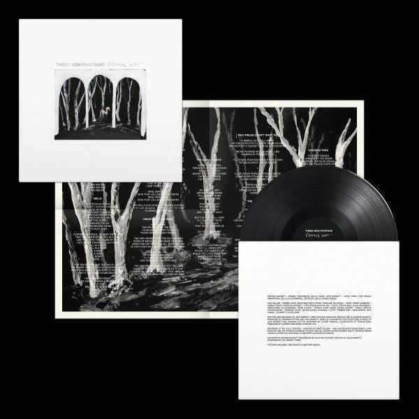 These New Puritans - Crooked Wing (Black Vinyl w/ Newsprint)