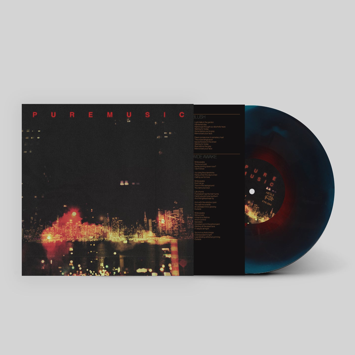 Strange Ranger - Pure Music (Red in Midnight Blue Vinyl)