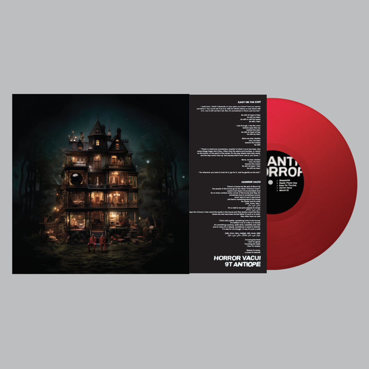 9T Antiope - Horror Vacui (Red Vinyl)