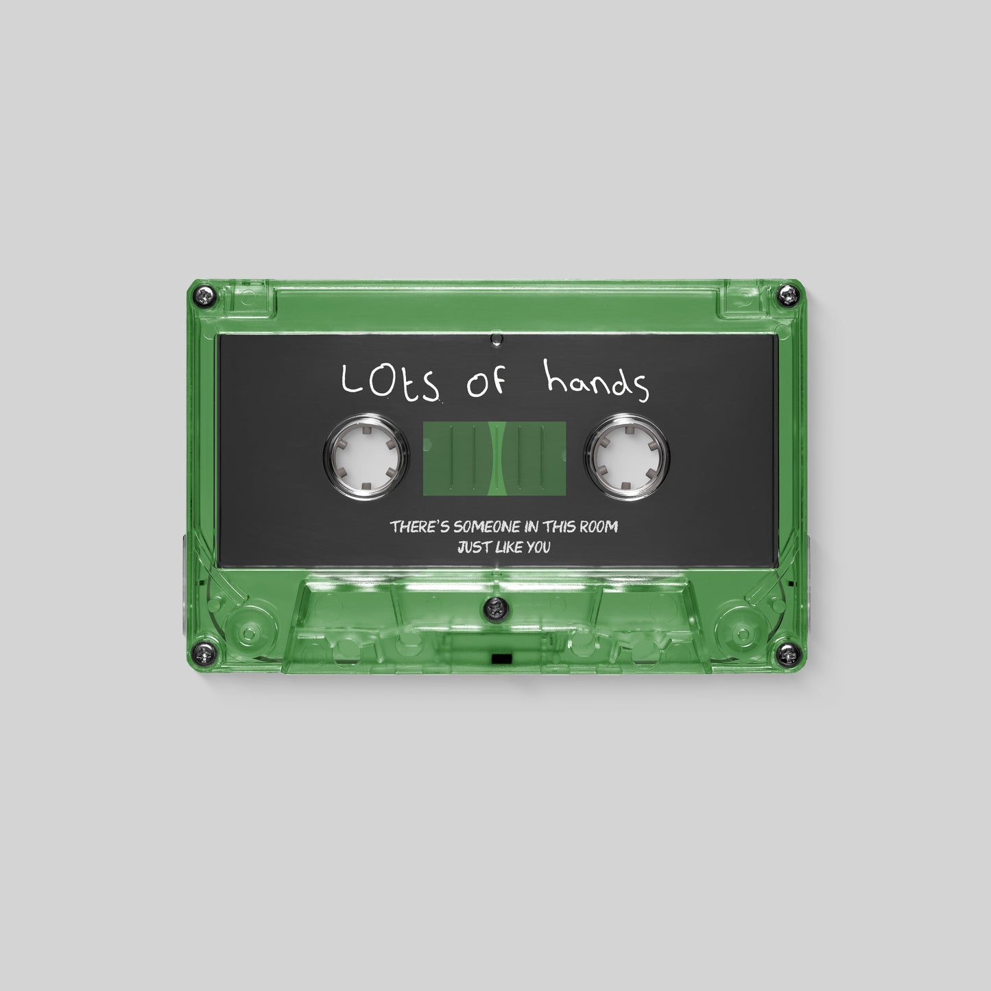 lots of hands - there's someone in this room just like you (cassette)