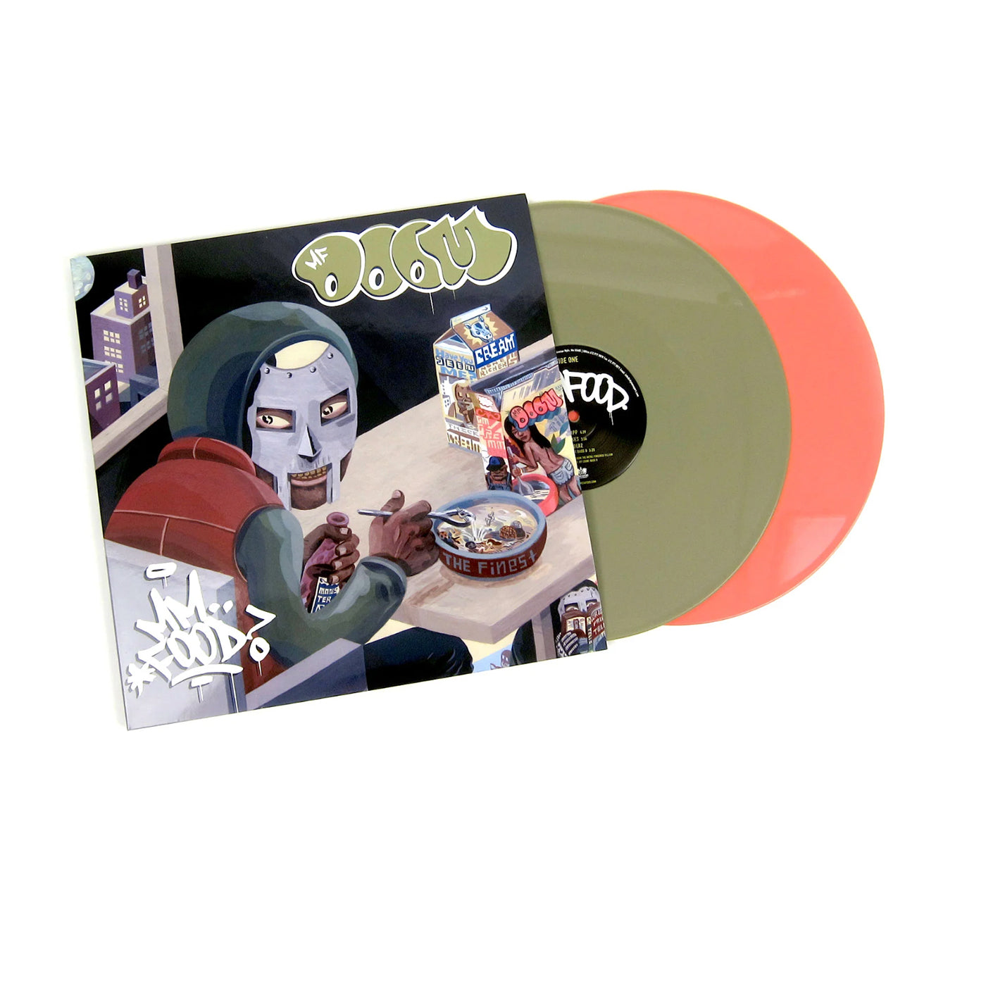 MF DOOM - Mmm... Food (Green & Pink Vinyl)