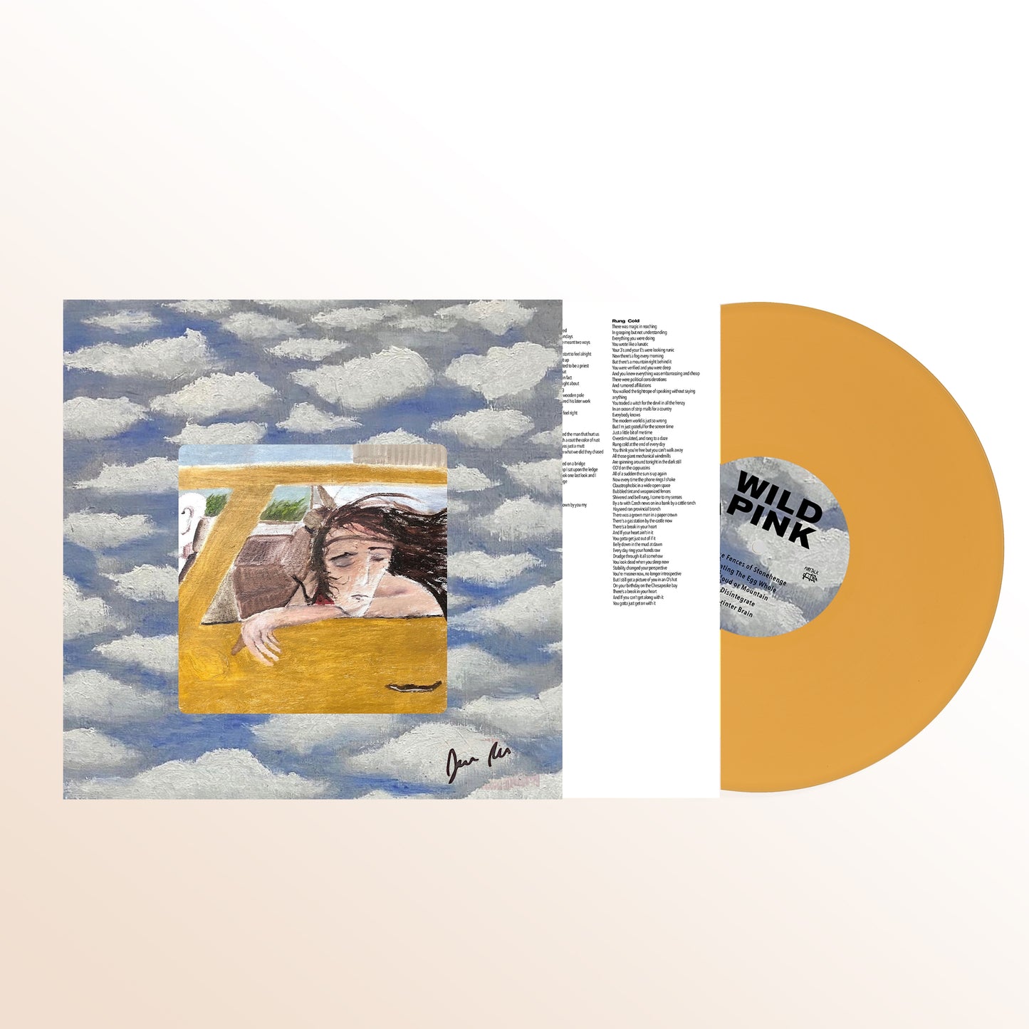 Wild Pink - Dulling The Horns (Signed Mustard Yellow Vinyl)