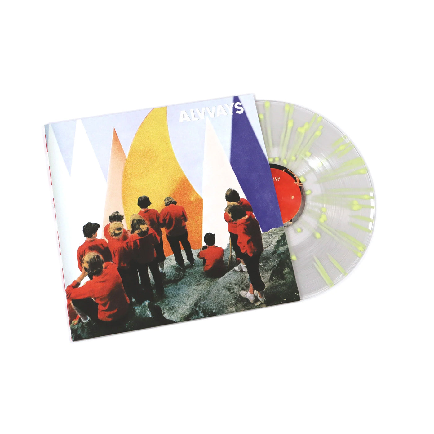 Alvvays - Antisocialites (Clear with Yellow Splatter Vinyl)