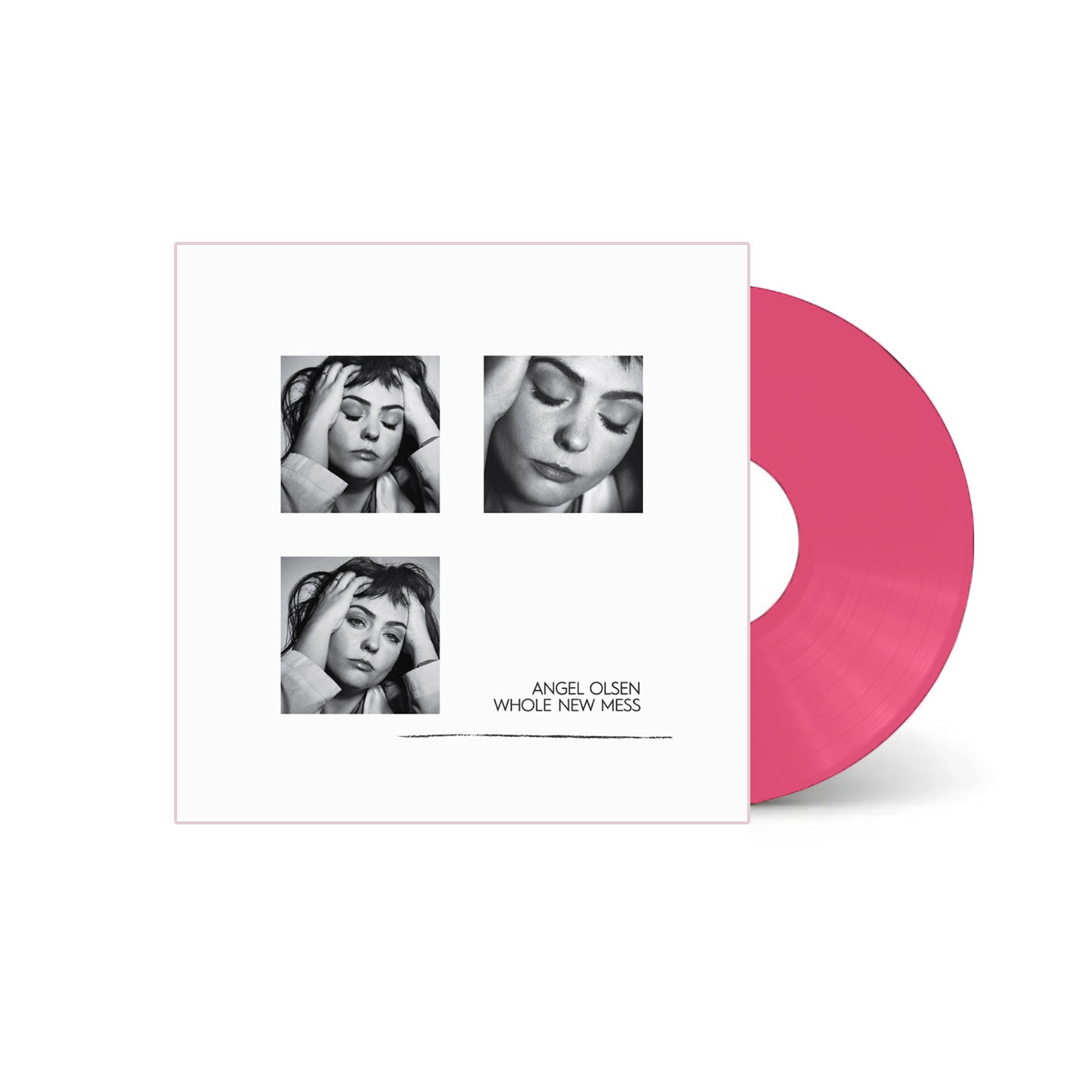 Angel Olsen - Whole New Mess (Pink Glass Translucent Vinyl)