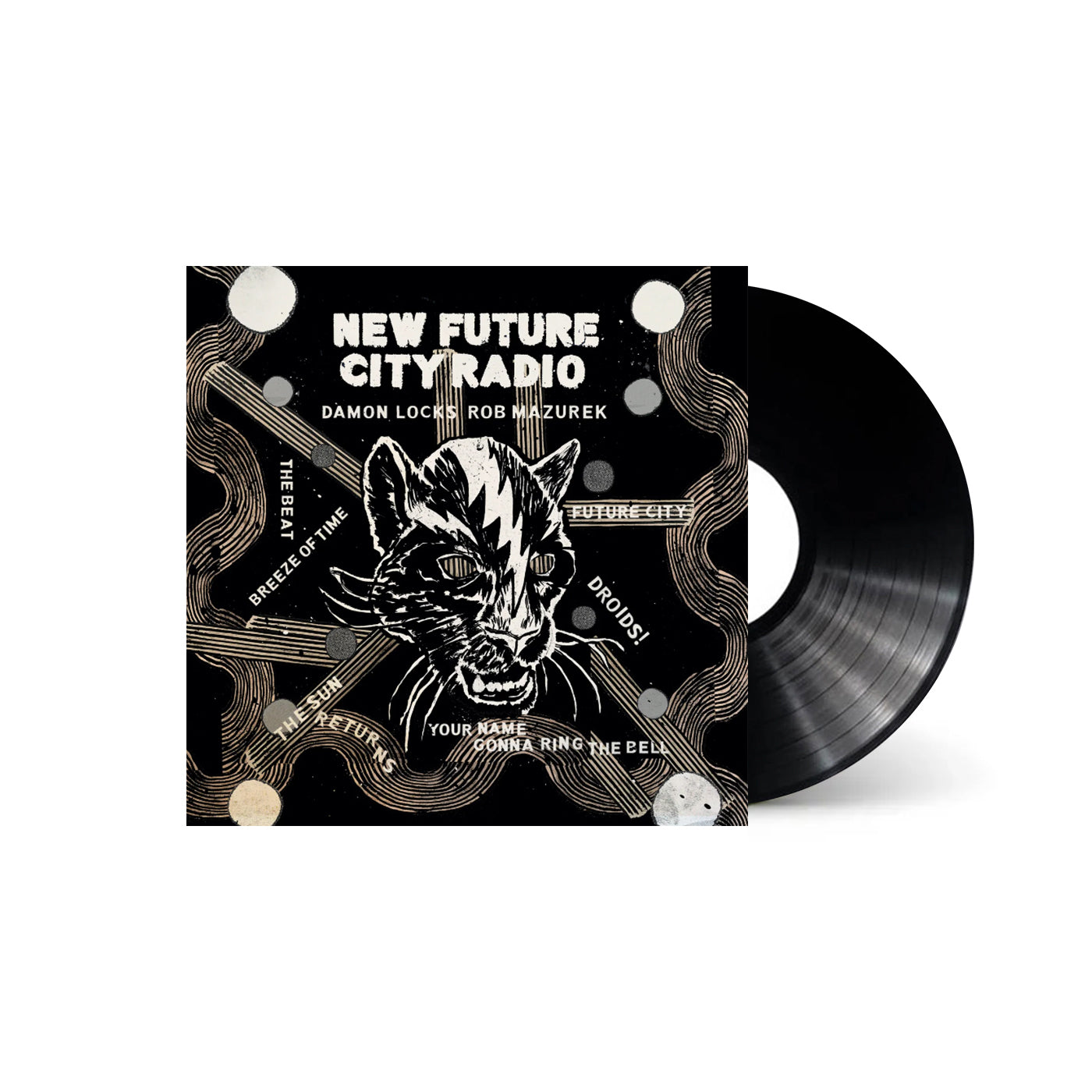 Damon Locks & Rob Mazurek - New Future City Radio (Black Vinyl)