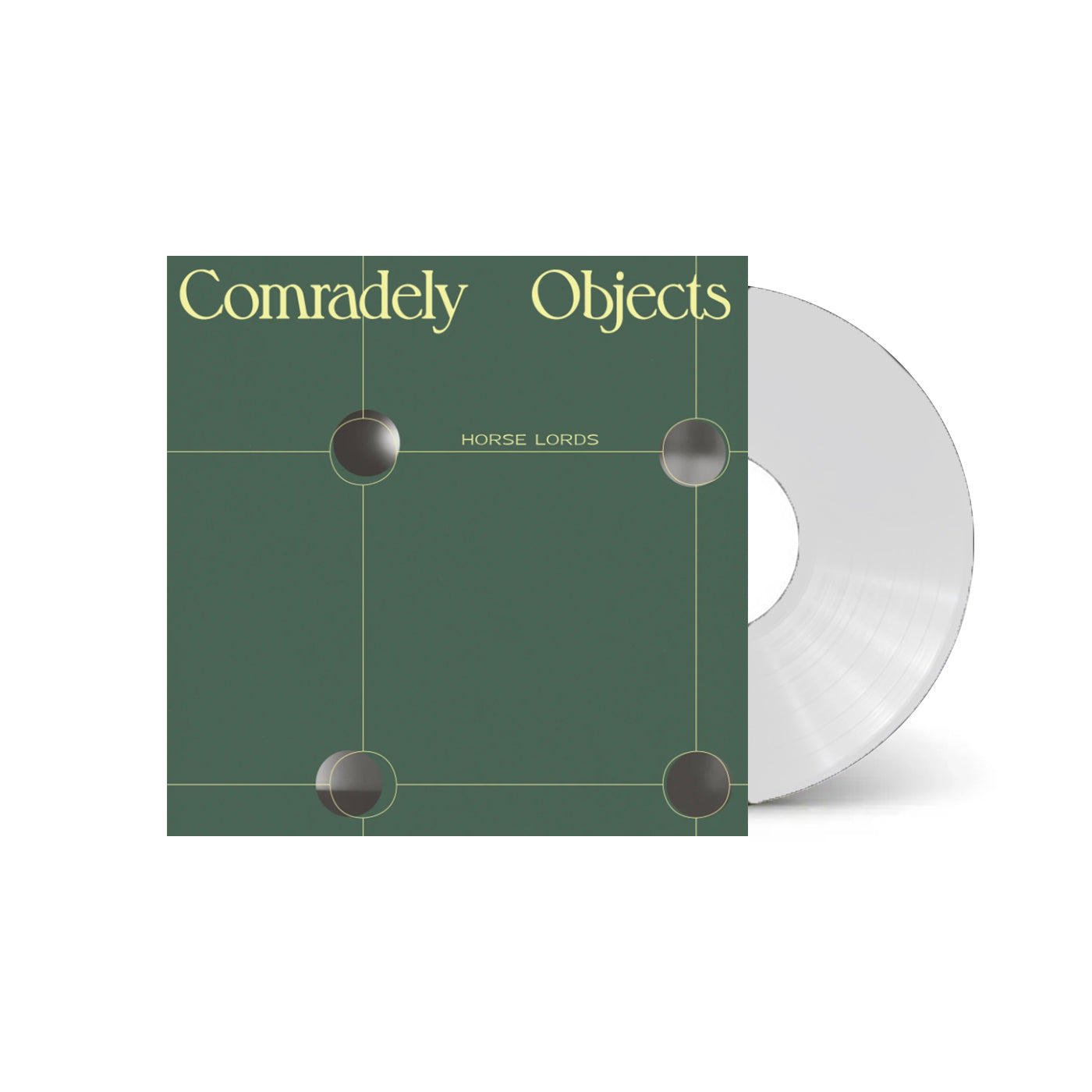 Horse Lords - Comradely Objects (White Vinyl)