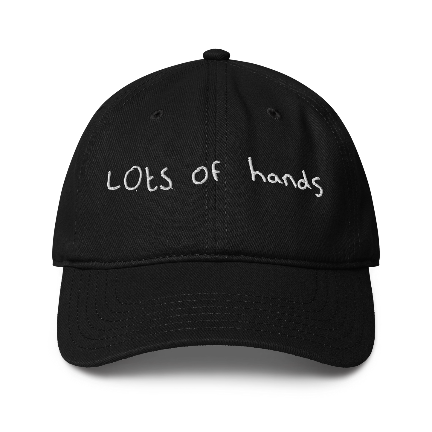lots of hands logo hat