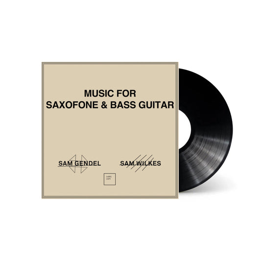 Sam Gendel x Sam Wilkes - Songs For Saxophone & Bass... (Black Vinyl)