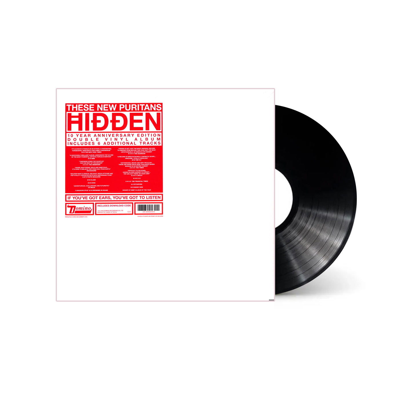 These New Puritans - Hidden (Black Vinyl)