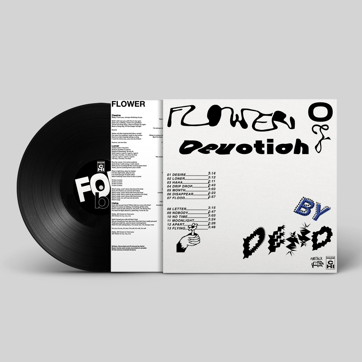 Dehd - Flower of Devotion (Black Vinyl)