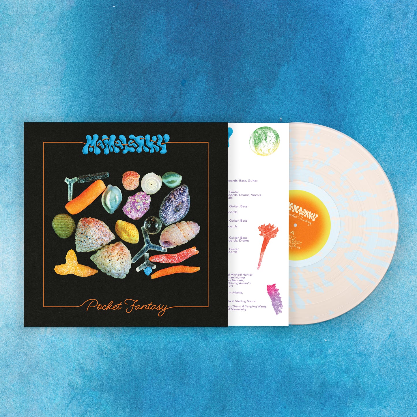 Mamalarky - Pocket Fantasy (Cream & Blue Splatter Vinyl)